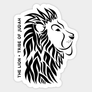 The Lion Tribe of Judah Sticker